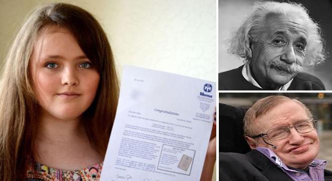 طفلة بريطانية تفوق على أينشتاين وهوكينغ وتصبح أذكى شخص في العالم