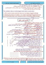 تكنولوجيا المعلومات لغات للصف الرابع الأبتدائي ترم أول