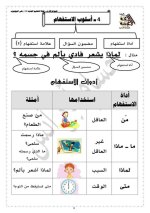 أساليب وتراكيب للصف الثاني الأبتدائي ترم أول 2022