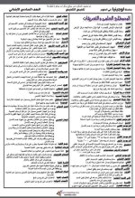 مراجعة علوم للصف السادس الأبتدائي ترم أول 2022