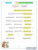 شرح مميز لدرس أسماء الإشارة للمرحلة الابتدائية