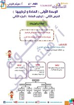 الوحدة الأولى علوم للصف الأول الإعدادي ترم أول 2022