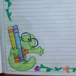 تزيين الكراسات بأشكال مميزة و بسيطة