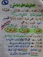 ملخص تأسيس رائع في النحو للمرحلة الابتدائية