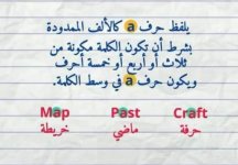 قاعدة نطق حرف ال A في اللغة الانجليزية