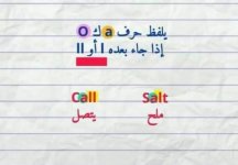 قاعدة نطق حرف ال A في اللغة الانجليزية