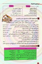 حل تمارين كتاب الامتحان كتاب التدريبات دراسات للصف الأول الإعدادي ترم أول
