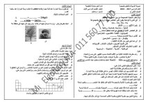 نماذج اختبار علوم الصف الثاني الإعدادي  الفصل الدراسي الأول المنهاج المصري