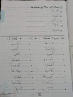 مذكرة مراجعة اللغه العربية للصف الاول