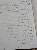 مذكرة مراجعة اللغه العربية للصف الاول