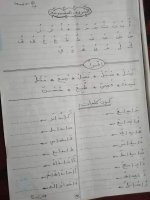 مذكرة مراجعة اللغه العربية للصف الاول