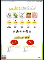 مذكرة تأسيس لغة عربية شاملة القواعد الاولية للأطفال