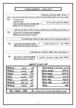 قواعد هامة للدراسة في اللغة الإنجليزية