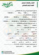 أسئلة رياضيات وماث بالإجابات للصف الرابع الابتدائي ترم أول 2022 مناهج مصر