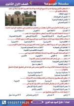أسئلة تاريخ للصف الأول الثانوي ترم أول 2022 مناهج مصر