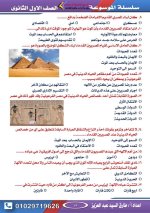 أسئلة تاريخ للصف الأول الثانوي ترم أول 2022 مناهج مصر