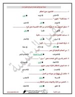 اختبارات شهري أكتوبر ونوفمبر للصف الرابع
الجزء الأول  اللغة العربية والرياضيات