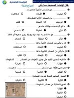 سؤال وجواب فى مادة الدراسات الإجتماعية للصف الرابع الإبتدائى الترم الأول 2022 مناهج مصر