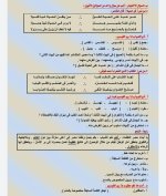 مراجعه نهائية شاملة لأهم الأسئلة فى اللغة العربية للصف الثالث الاعدادي الترم الأول 2022 مناهج مصر