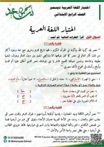 عاجل رسميا نماذج للصف الرابع لكل المواد
وتعليمات التوجيه لوضع الامتحان مناهج مصر