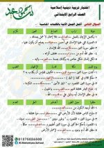عاجل رسميا نماذج للصف الرابع لكل المواد
وتعليمات التوجيه لوضع الامتحان مناهج مصر