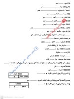 مراجعة على الوحدات الثالثة فى الرياضيات للصف الرابع الإبتدائى الترم الأول 2022 مناهج مصر