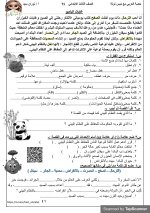 مراجعة شاملة فى اللغة العربية للصف الثالث الإبتدائى الترم الأول 2022 مناهج مصر