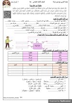 مراجعة شاملة فى اللغة العربية للصف الثالث الإبتدائى الترم الأول 2022 مناهج مصر