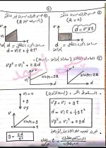 ملخص قوانين الفيزياء كاملة للصف الأول الثانوى الترم الأول 2022 مناهج مصر