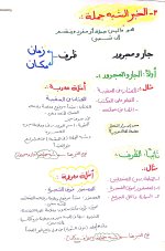قواعد نحوية للصف السادس الإبتدائى الترم الأول 2022 مناهج مصر