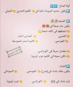ملخص جغرافيا للصف الثالث الإعدادي ترم أول 2022 مناهج مصر