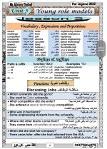 الوحدة الخامسة لغة إنجليزية للصف الثالث الإعدادي ترم أول 2022 مناهج مصر