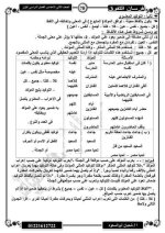 قواعد نحوية للصف الثاني الإعدادي ترم أول 2022 مناهج مصر