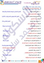 قواعد نحوية للصف الثالث الإعدادي ترم أول 2022 مناهج مصر