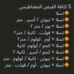 وحدات القياس في الفيزياء للصف الثالث الثانوي 2022 مناهج مصر