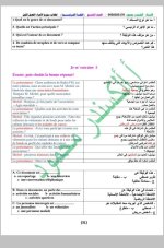 كل ما يخص مادة اللغة الفرنسية الصف التاسع 2022 المنهاج السوري