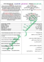 كل ما يخص مادة اللغة الفرنسية البكلوريا 2022 المنهاج السوري