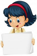 بطاقات فارغة للكتابة عليها للاطفال