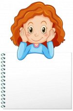 بطاقات فارغة للكتابة عليها للاطفال