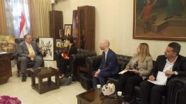 وزير التربية السورية يلتقي وفد من مكتب اليونسكو للتربية في بيروت