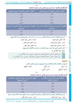 حلول لغة عربية الصف السابع الوحدة الرابعة الفصل الثاني 2022 منهاج سوريا