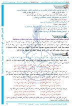 حلول لغة عربية الصف السابع الوحدة الرابعة الفصل الثاني 2022 منهاج سوريا