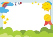 أجمل خلفيات جاهزة للكتابة عليها _ رياض أطفال