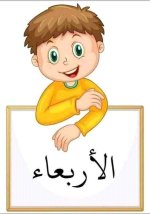 بطاقات أيام الأسبوع للاطفال
