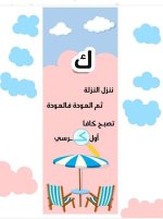 أجمل أفكار في كتابة الحروف المصورة للاطفال