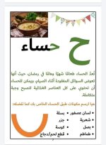 بطاقات الحروف العربية الرمضانية جاهزة للطباعة والاستخدام