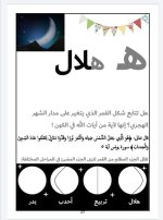 بطاقات الحروف العربية الرمضانية جاهزة للطباعة والاستخدام