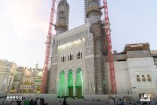 افتتاح باب الملك عبدالعزيز تسهيلًا لضيوف الرحمن