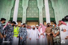افتتاح باب الملك عبدالعزيز تسهيلًا لضيوف الرحمن