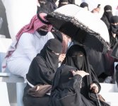 فرحة طلاب وطالبات جامعة الملك خالد بحفل التخرج